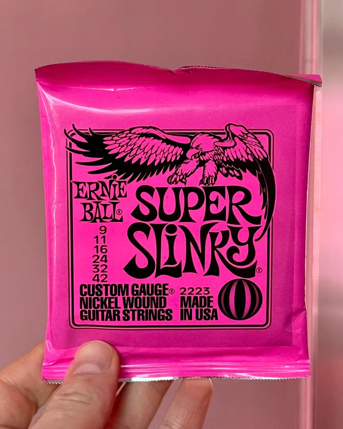Ernie Ball Ernie Ball Super Slinky, 9-42, струны для электрогитары