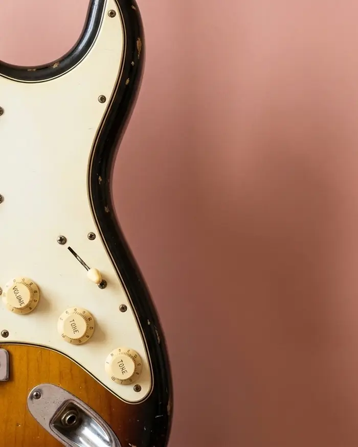 Fender American Standard Stratocaster крупным планом
