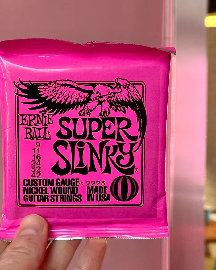Ernie Ball Ernie Ball Super Slinky, 9-42, струны для электрогитары