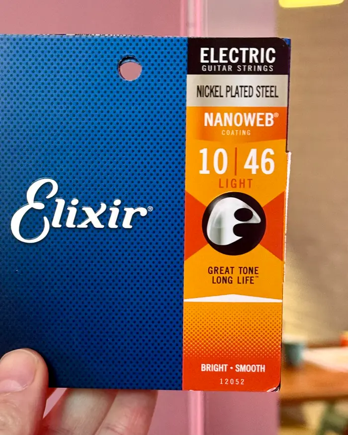 Elixir Elixir Nanoweb 10-46, струны для электрогитары