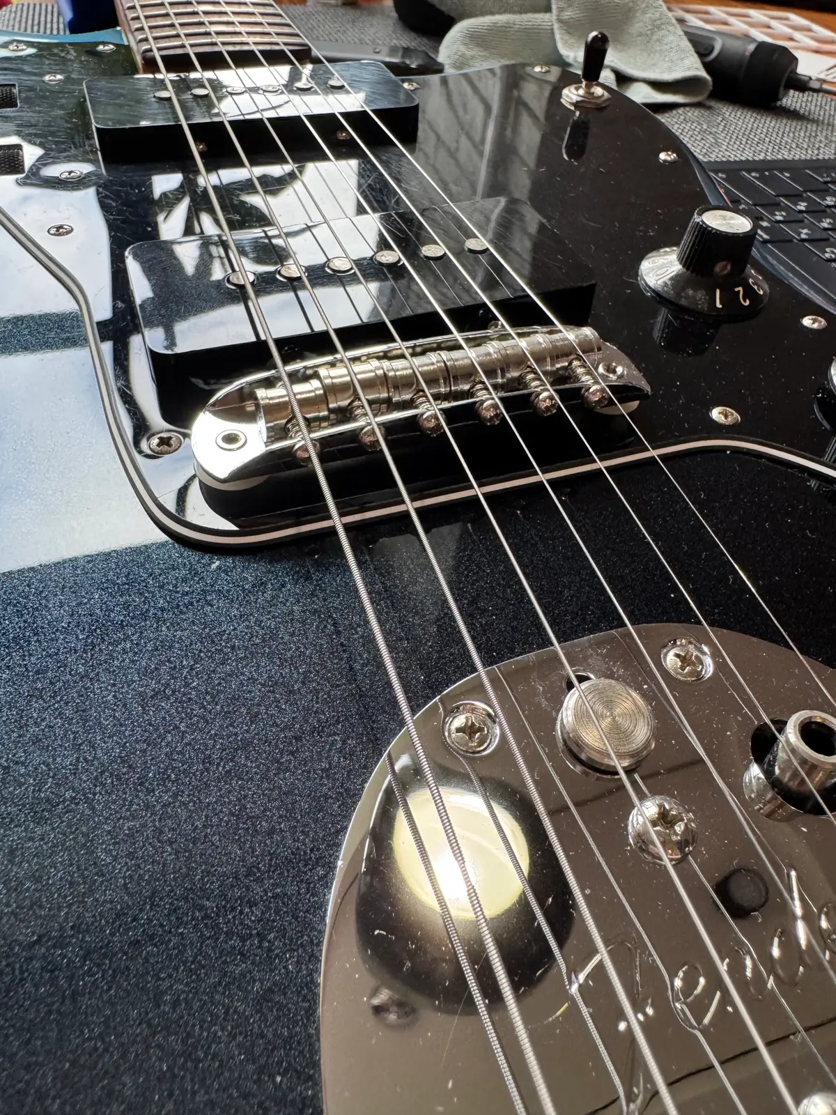 Бридж Jazzmaster: ракурс 1