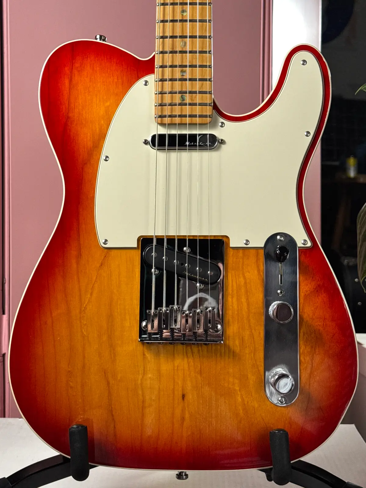Fender American Deluxe Telecaster 2002 Cherry Sunburst