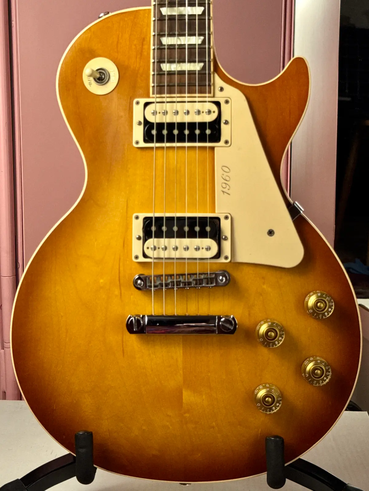 Gibson Les Paul Traditional 1960 с открытыми хамбакерами