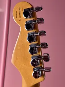 Fender American Deluxe Stratocaster 1998 Crimson Red Transparent, электрогитара, фото 13