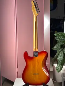 Fender American Deluxe Telecaster 2002 Cherry Sunburst, электрогитара, фото 10