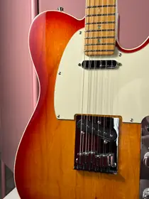 Fender American Deluxe Telecaster 2002 Cherry Sunburst, электрогитара, фото 9