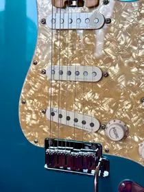 Fender American Elite Stratocaster 2017 Ocean Turquoise, электрогитара, фото 6