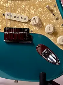 Fender American Elite Stratocaster 2017 Ocean Turquoise, электрогитара, фото 7