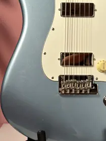 Fender Limited Edition American Professional II Stratocaster HH 2024 Ice Blue Metallic w/ Matching Headstock, электрогитара, фото 9