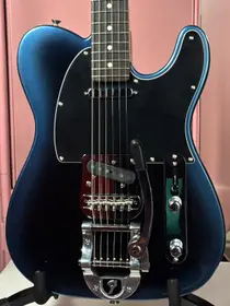 Fender American Professional II Telecaster Bigsby Mod 2020 Dark Night, электрогитара, фото 1
