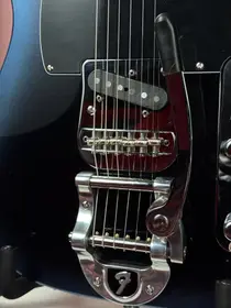 Fender American Professional II Telecaster Bigsby Mod 2020 Dark Night, электрогитара, фото 8