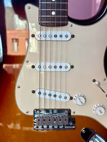 Fender American Standard Stratocaster 2003 Sunburst, электрогитара, фото 5