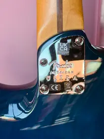 Fender American Ultra Stratocaster 2021 Denim Burst, электрогитара, фото 10