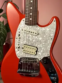 Fender JSG-65 Jag-Stang 2004 Fiesta Red, электрогитара, фото 3