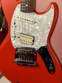 Fender JSG-65 Jag-Stang 2004 Fiesta Red, электрогитара, фото 4