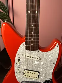 Fender JSG-65 Jag-Stang 2004 Fiesta Red, электрогитара, фото 8
