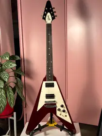 Gibson Flying V 67' Reissue 1999 Cherry, электрогитара, фото 2