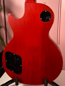 Gibson Les Paul Studio 50's Tribute P-90 2010 Worn Satin Cherry, электрогитара, фото 12