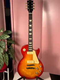 Gibson Les Paul Studio 50's Tribute P-90 2010 Worn Satin Cherry, электрогитара, фото 2