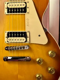 Gibson Les Paul Traditional 1960 2011 Satin Honeyburst, электрогитара, фото 6