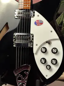 Rickenbacker 330 2015 Jet Glo, электрогитара, фото 5