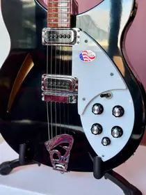 Rickenbacker 330 2015 Jet Glo, электрогитара, фото 6