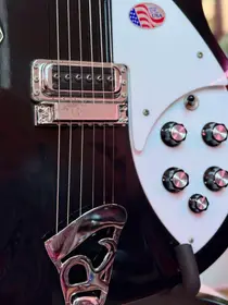 Rickenbacker 330 2015 Jet Glo, электрогитара, фото 7