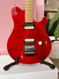 Ernie Ball Music Man Axis 2007 Trans Red, электрогитара, фото 1