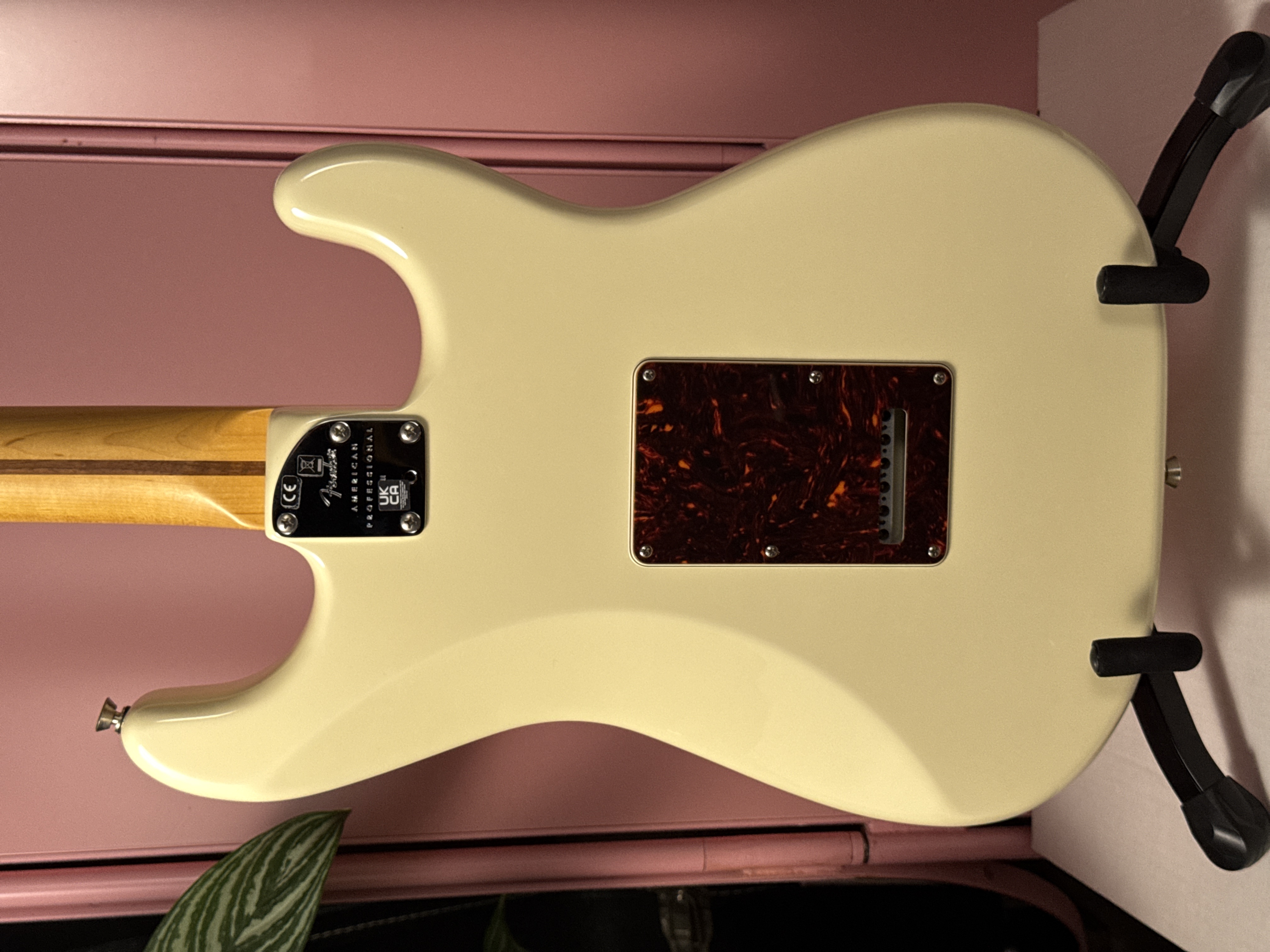 Fender American Professional II Stratocaster Lefty 2021 Arctic White, электрогитара, фото 16