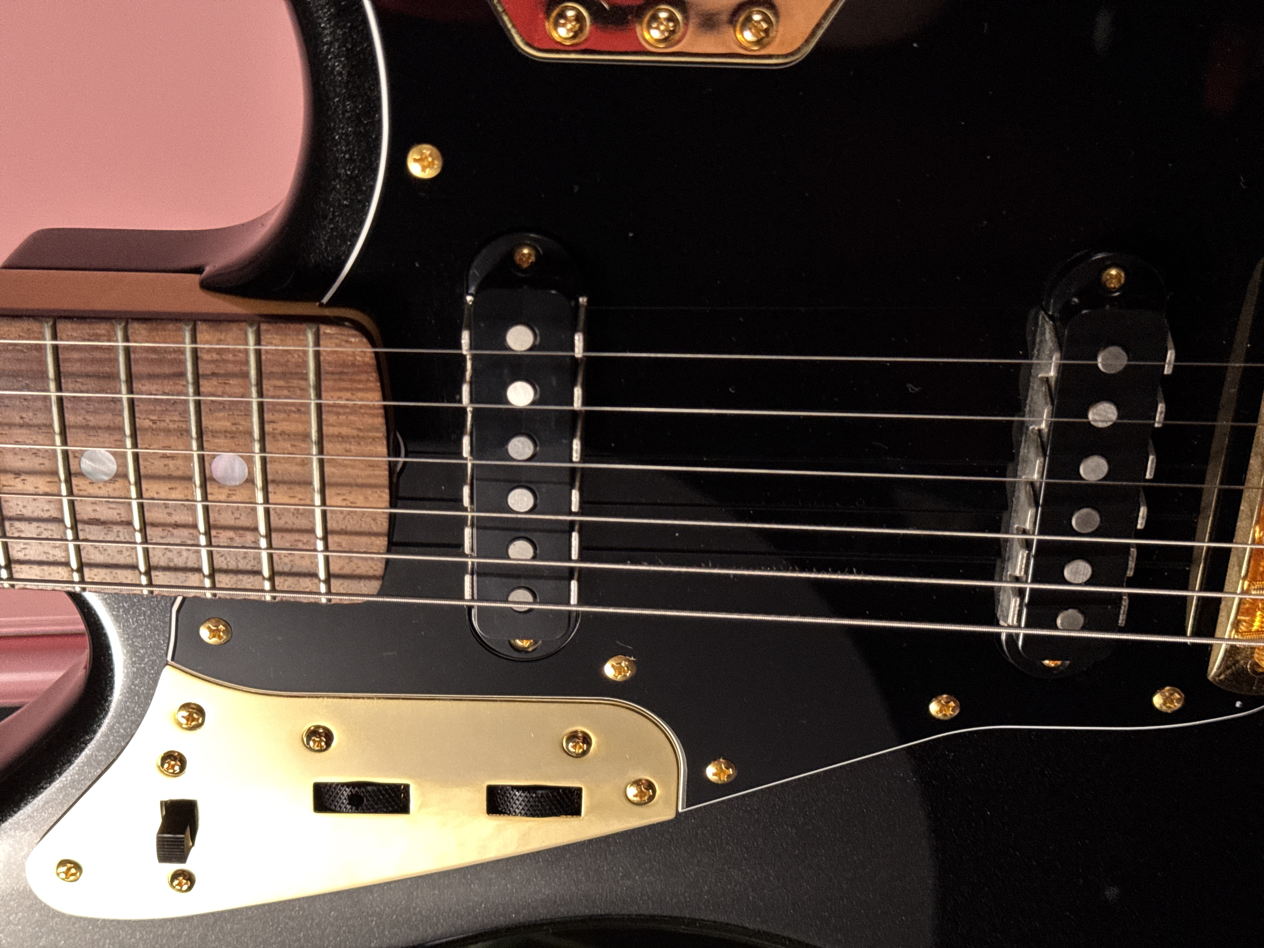Fender Fender Traditional 60's 2025 Ltd Edition Jaguar 2025 Black Pearl w/ Matching Headstock, электрогитара, фото 10