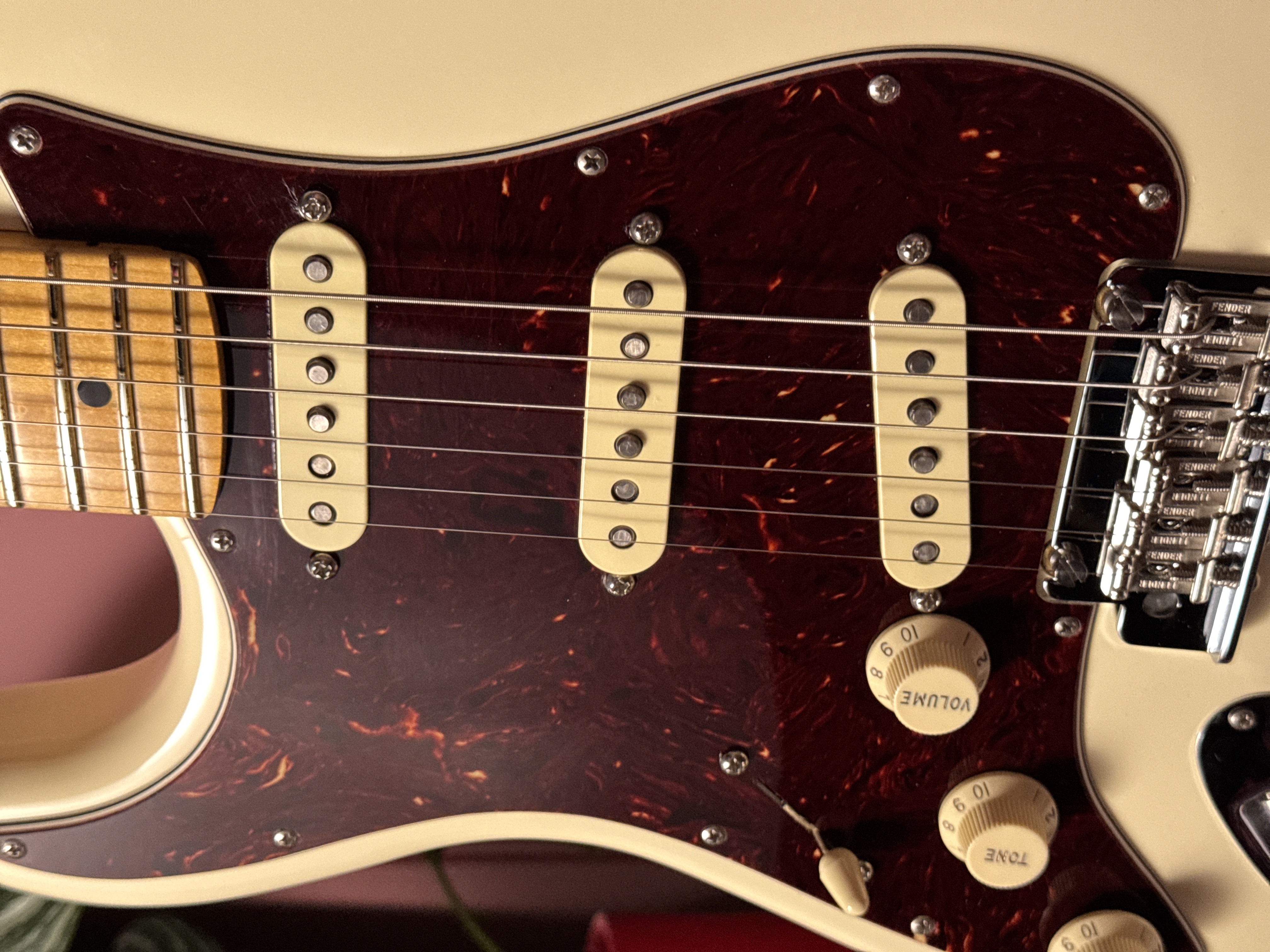 Fender American Professional II Stratocaster Lefty 2021 Arctic White, электрогитара, фото 7