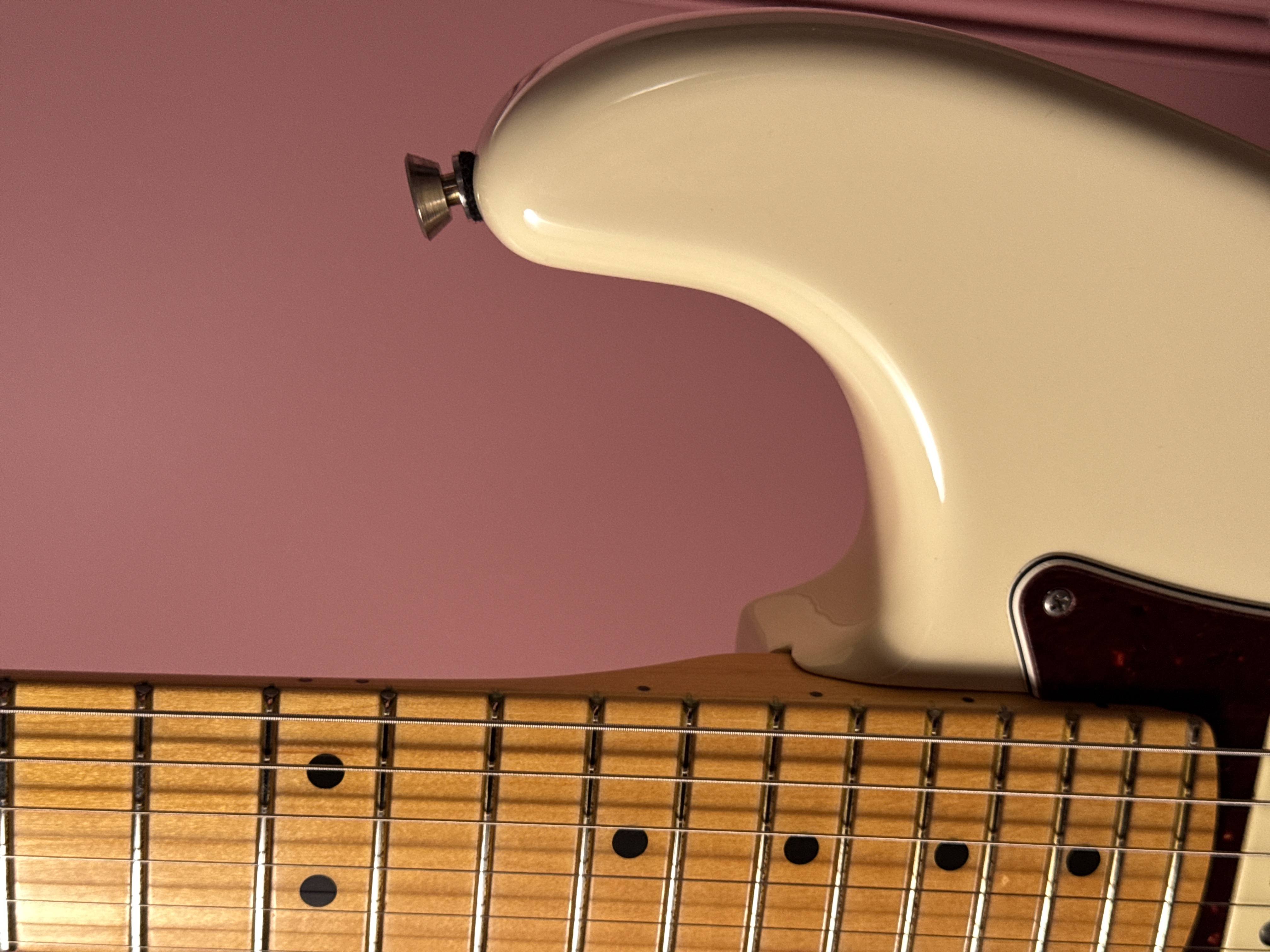 Fender American Professional II Stratocaster Lefty 2021 Arctic White, электрогитара, фото 8