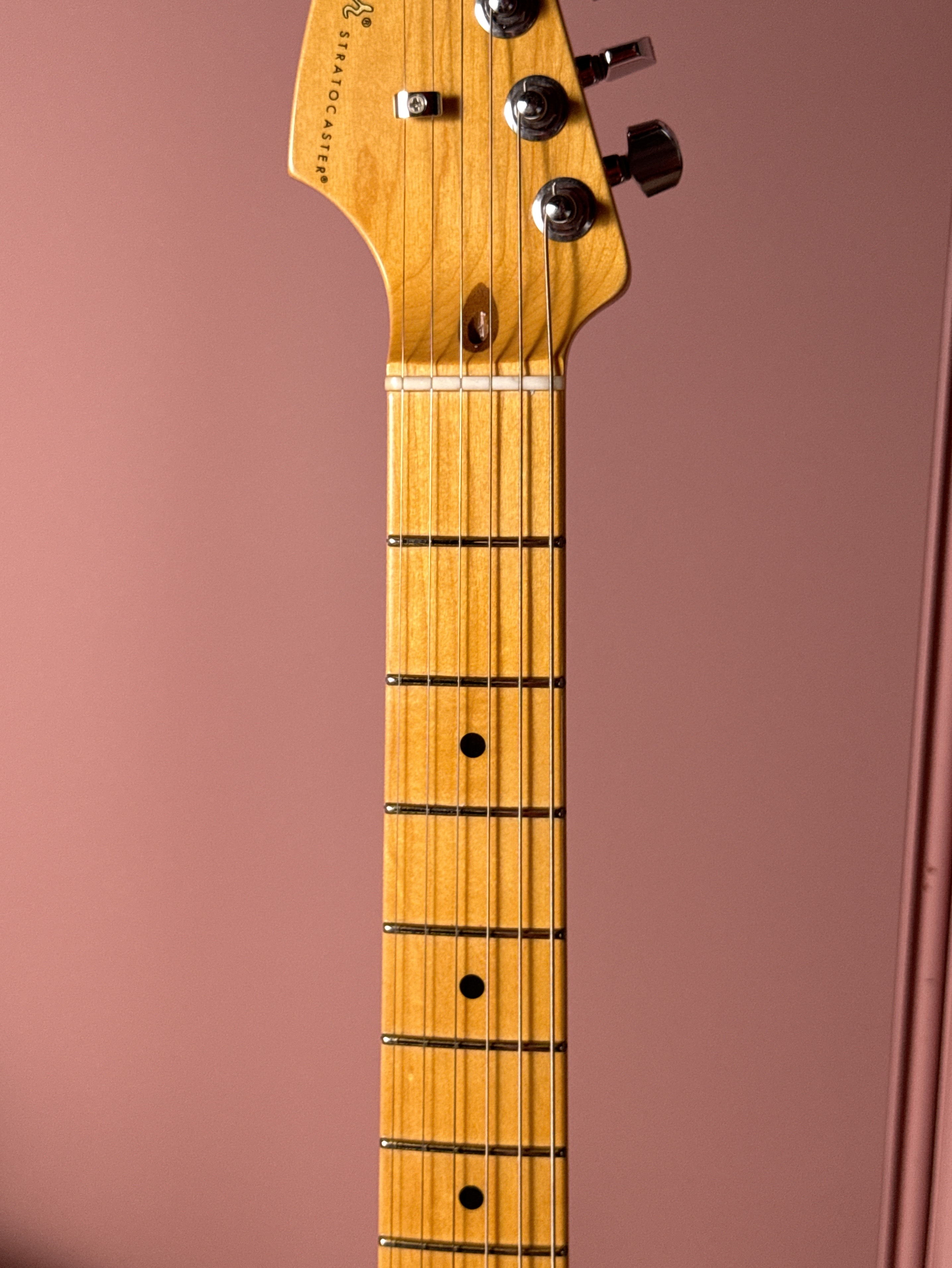 Fender American Professional II Stratocaster Lefty 2021 Arctic White, электрогитара, фото 4