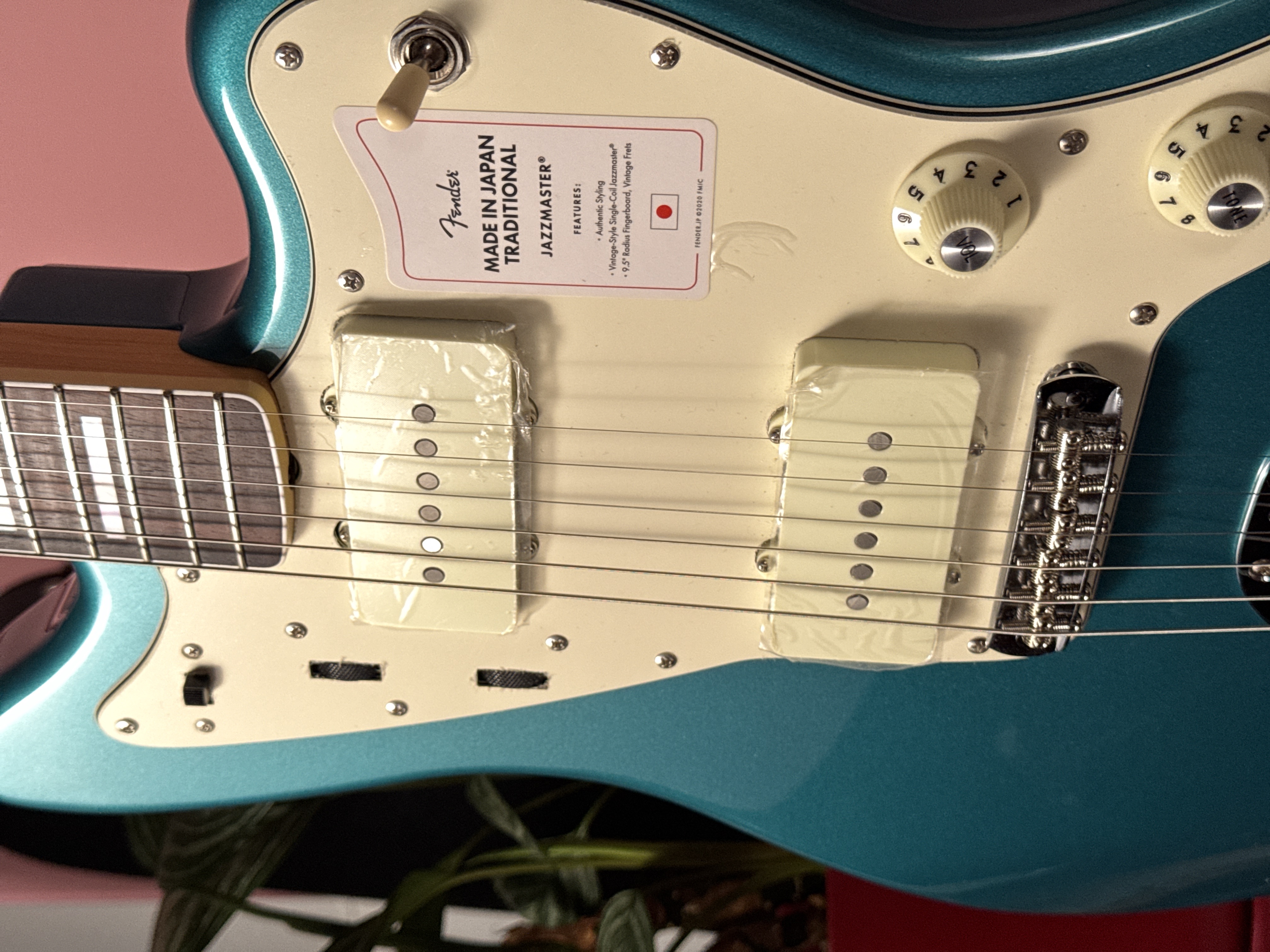 Fender Traditional Late 60's Jazzmaster 2025 Ocean Turquoise Metallic, электрогитара, фото 8