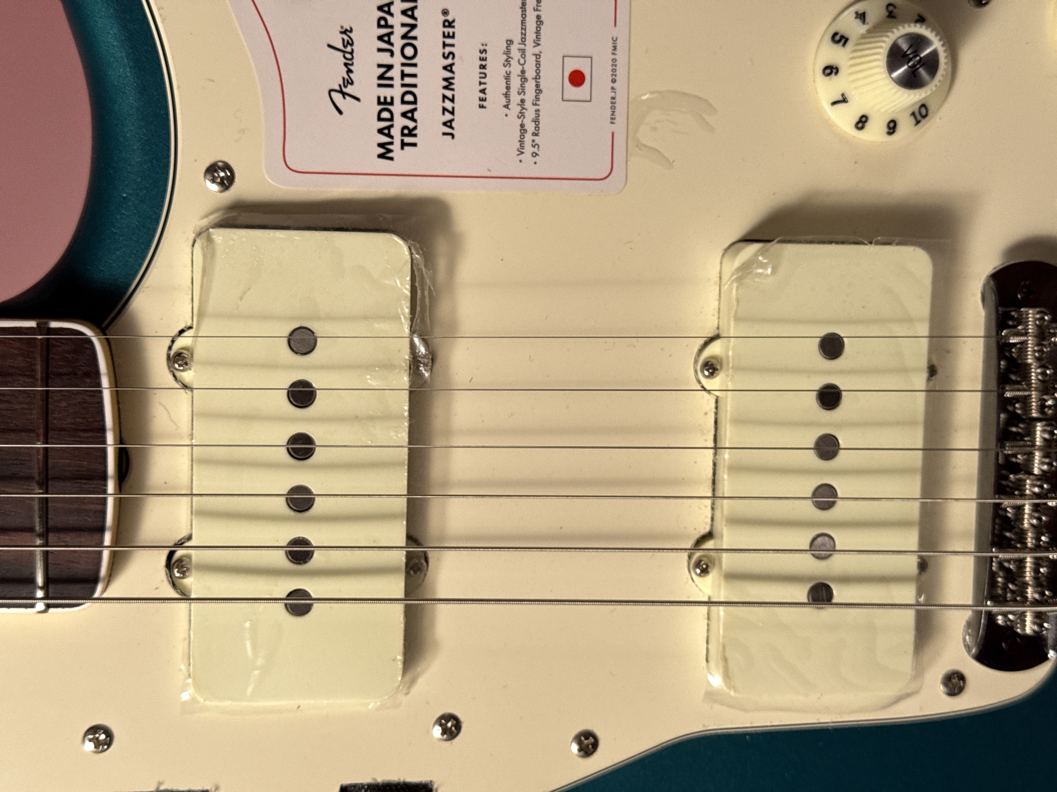 Fender Traditional Late 60's Jazzmaster 2025 Ocean Turquoise Metallic, электрогитара, фото 9