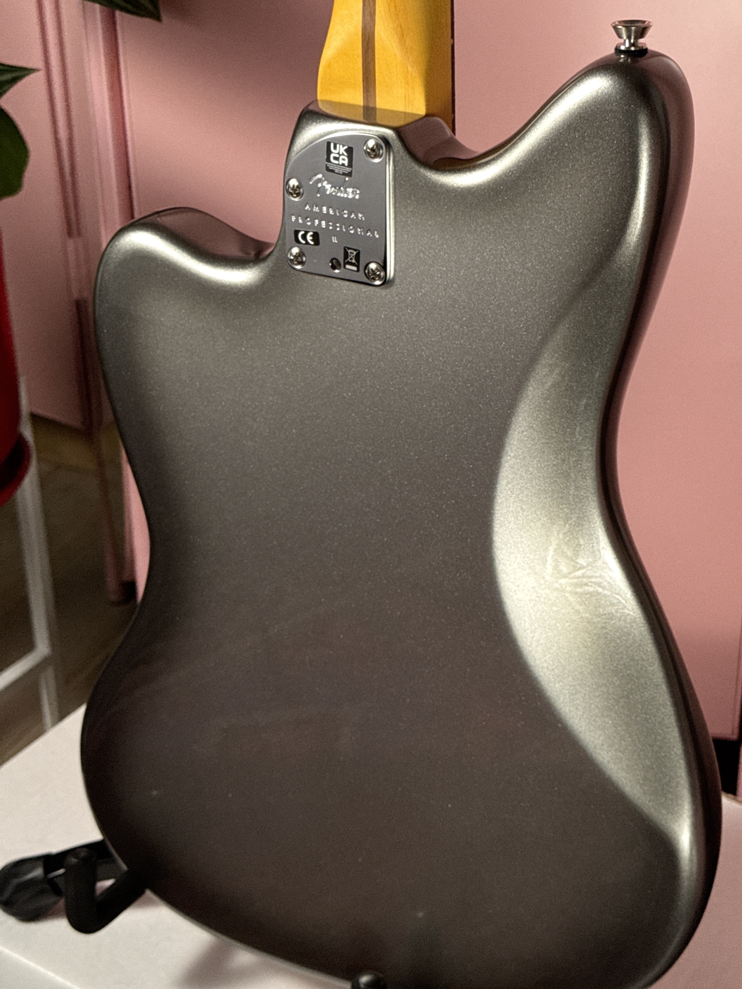 Fender American Professional II Jazzmaster 2023 Mercury, электрогитара, фото 13