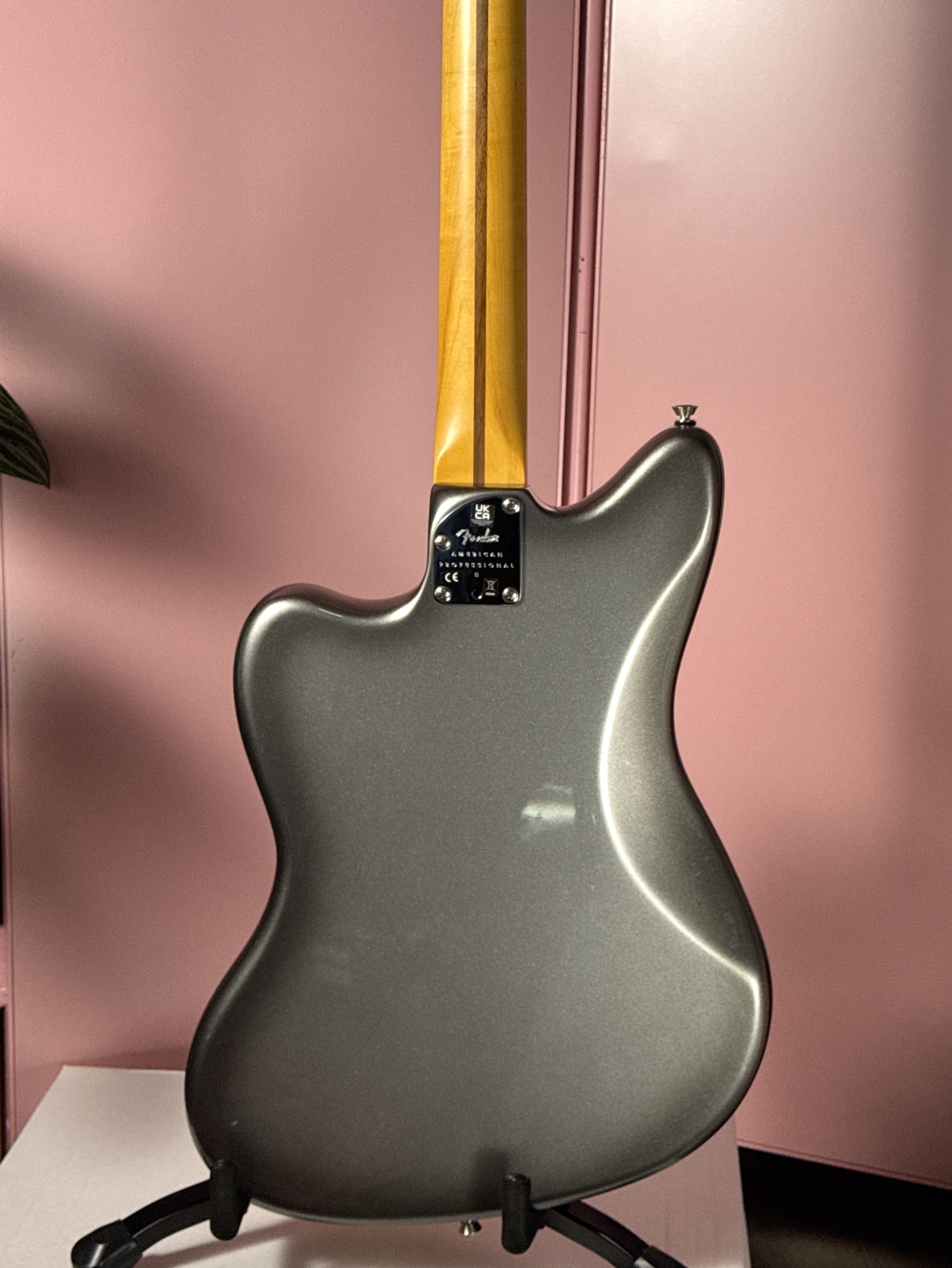 Fender American Professional II Jazzmaster 2023 Mercury, электрогитара, фото 11
