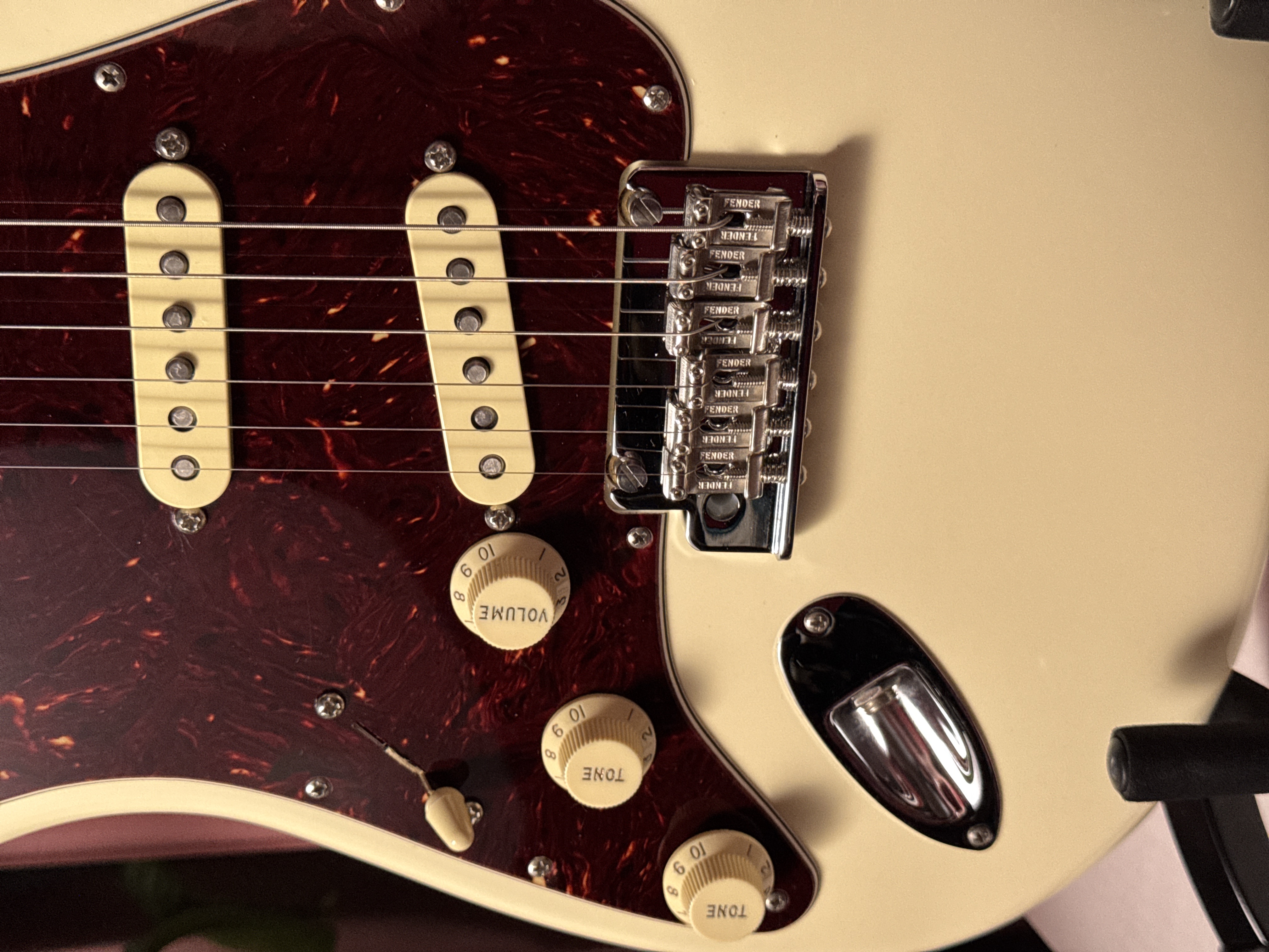 Fender American Professional II Stratocaster Lefty 2021 Arctic White, электрогитара, фото 10