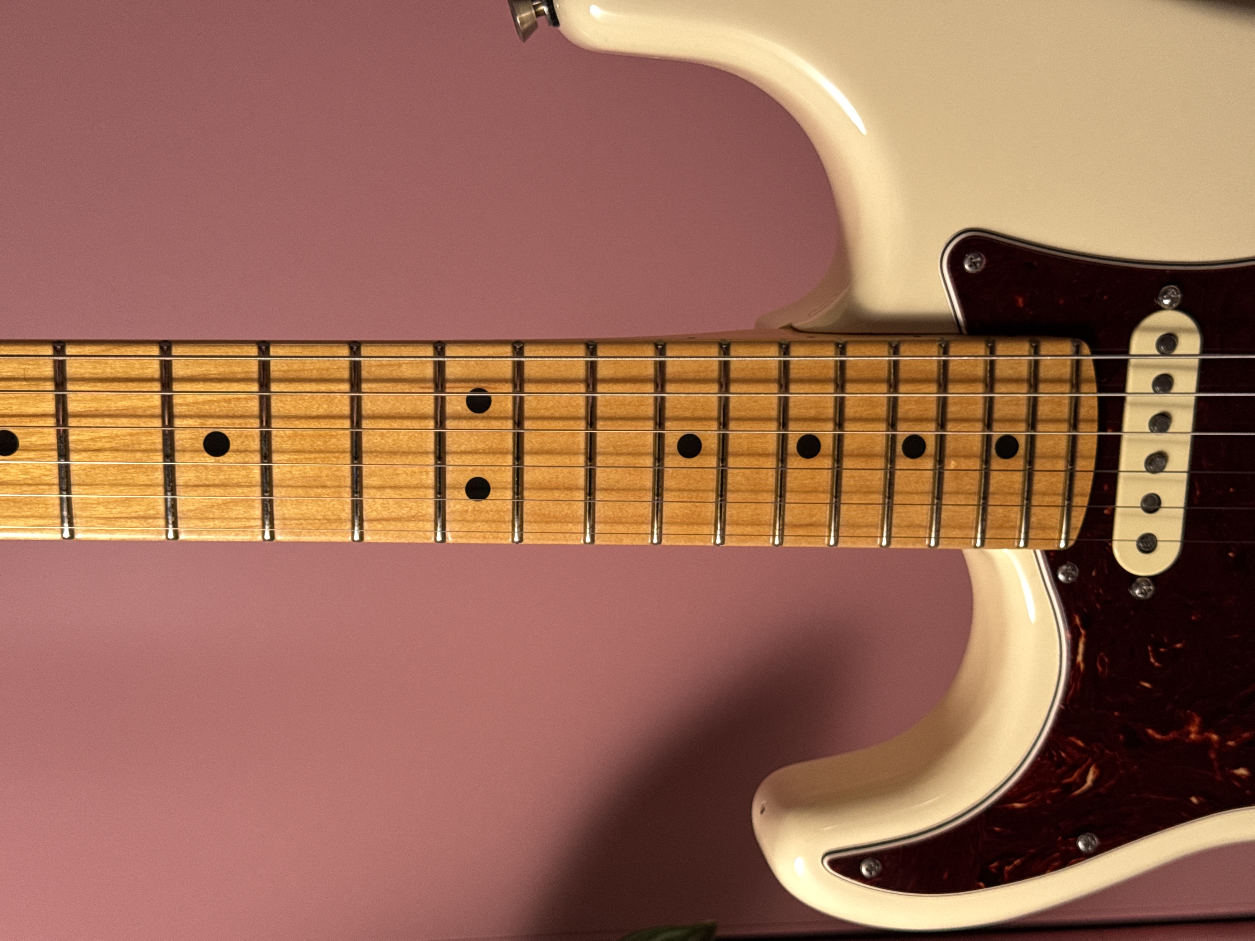 Fender American Professional II Stratocaster Lefty 2021 Arctic White, электрогитара, фото 5