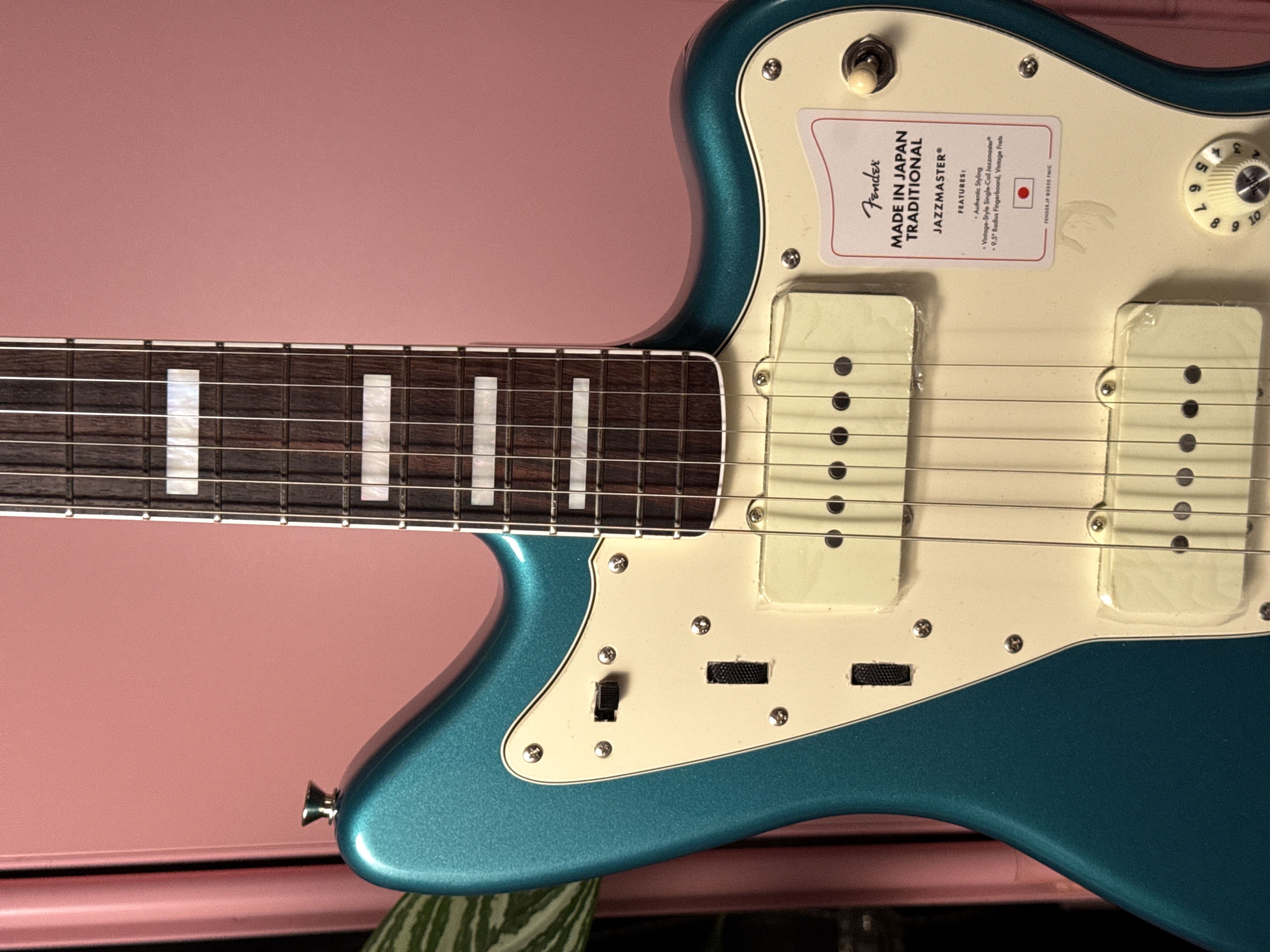 Fender Traditional Late 60's Jazzmaster 2025 Ocean Turquoise Metallic, электрогитара, фото 6