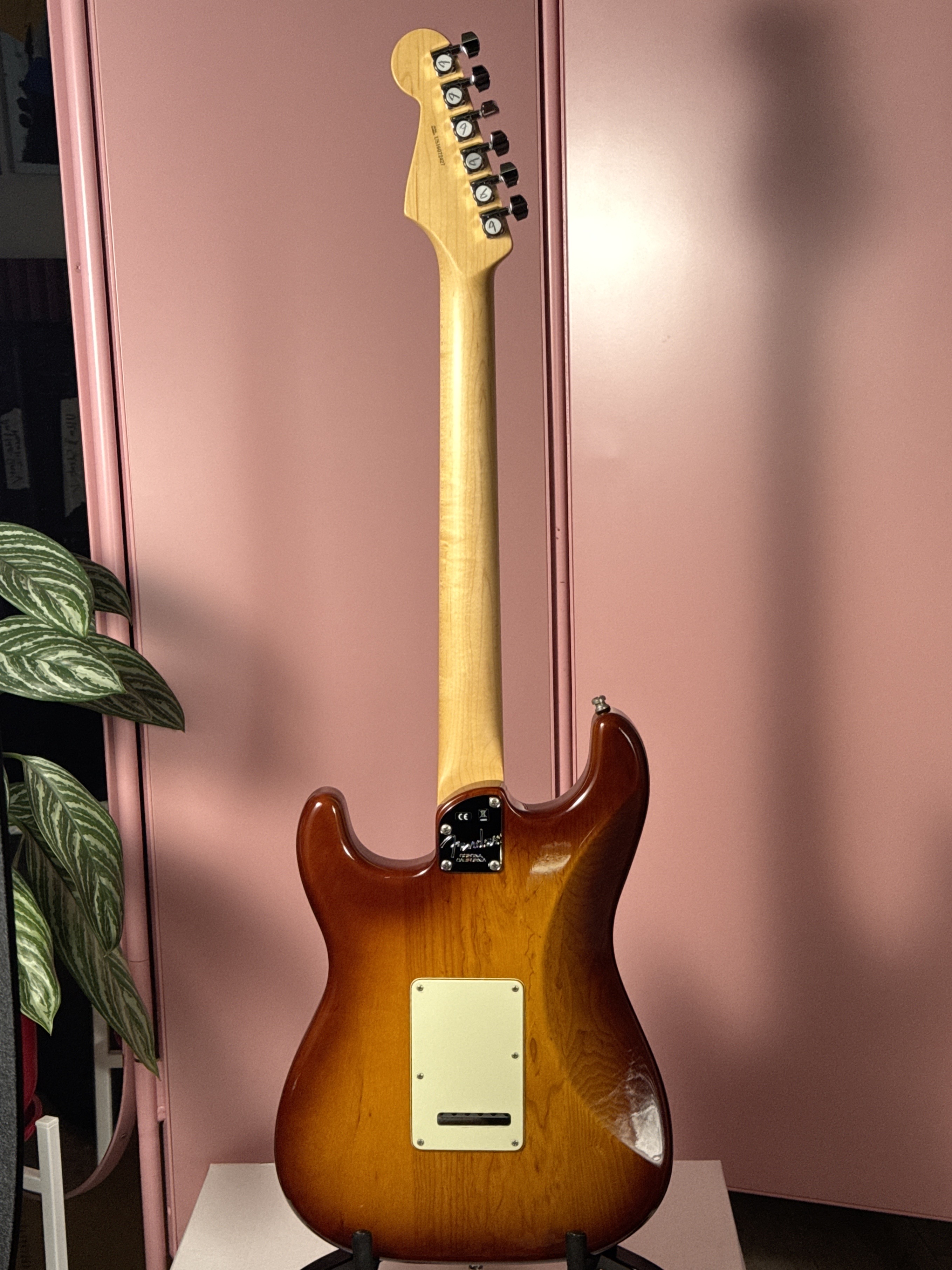 Fender American Elite Stratocaster 2016 Cherry Sunburst, электрогитара, фото 14