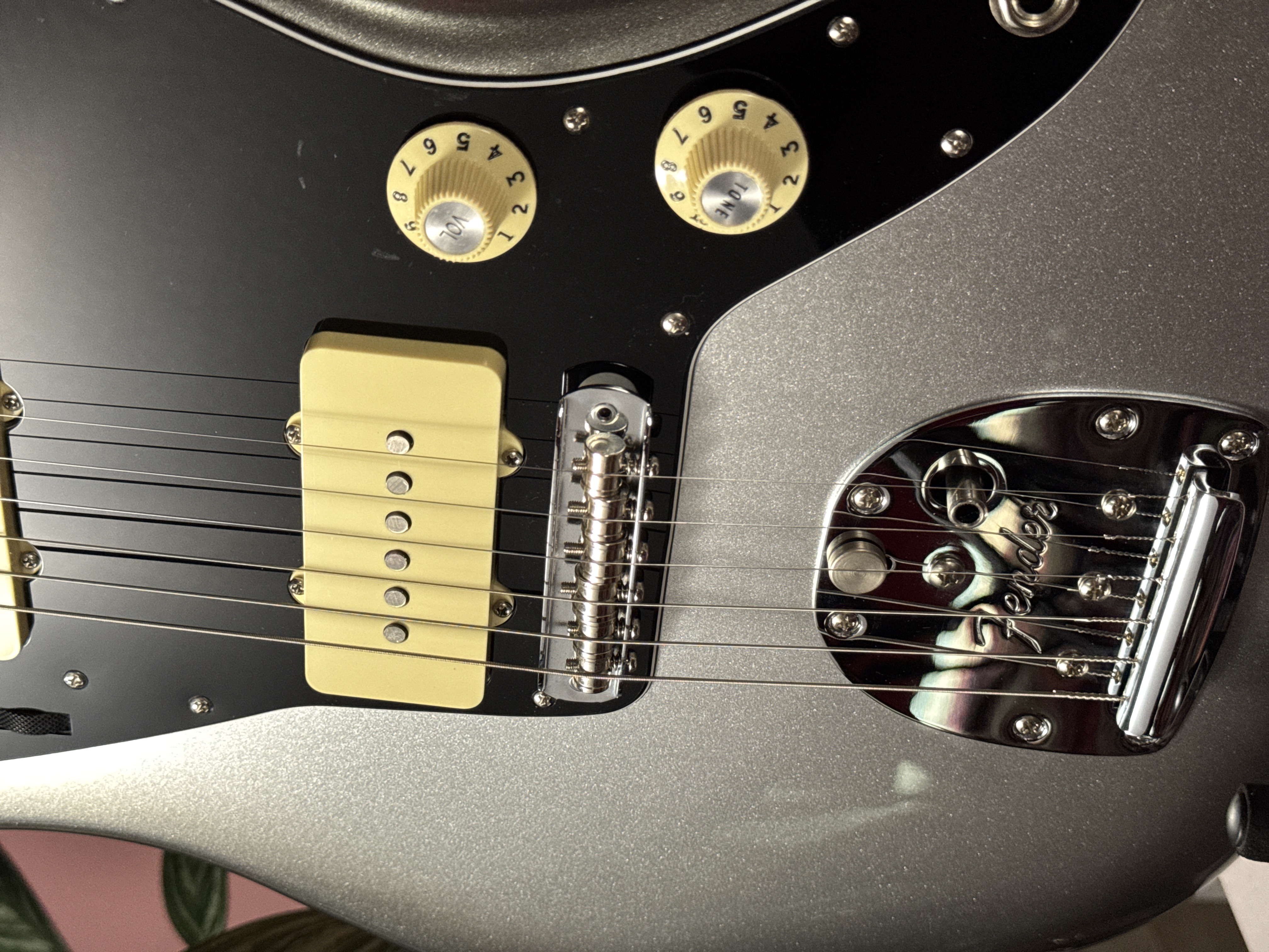 Fender American Professional II Jazzmaster 2023 Mercury, электрогитара, фото 4