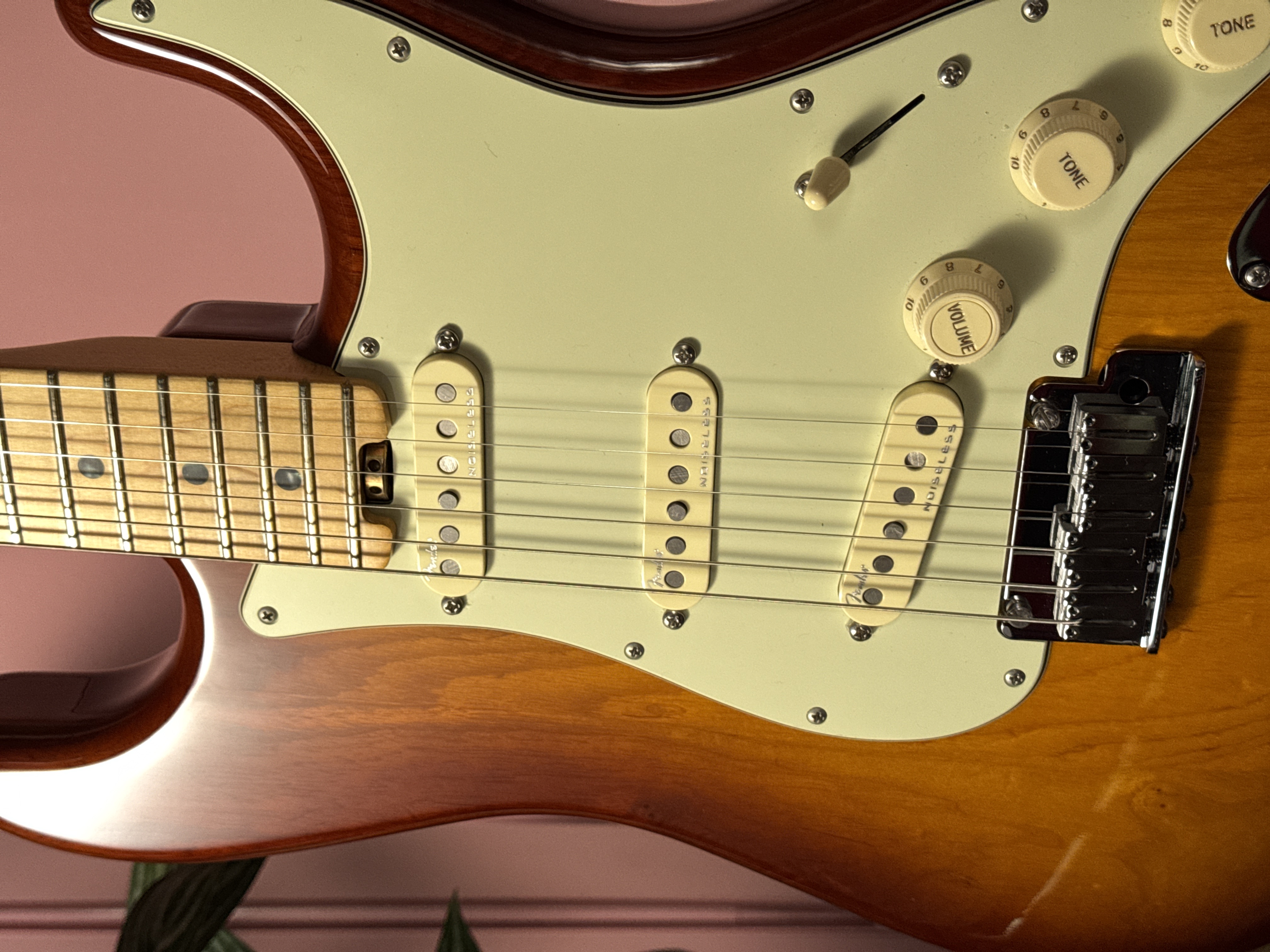 Fender American Elite Stratocaster 2016 Cherry Sunburst, электрогитара, фото 6